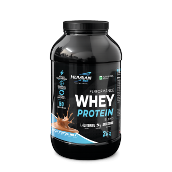 Huvaan Pro Whey Protein 2 kg - Rich Cocoa Milk