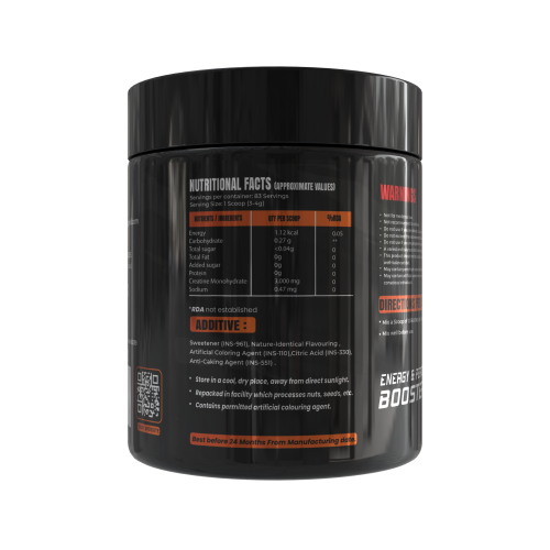 Huvaan Pro Creatine Monohydrate 250 g - Orange Surge
