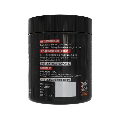 Huvaan Pro Creatine Monohydrate 250 g - Orange Surge