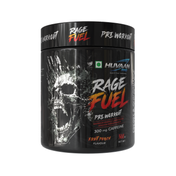 Huvaan Pro Rage Fuel Pre-Workout 300 g - Fruit Punch